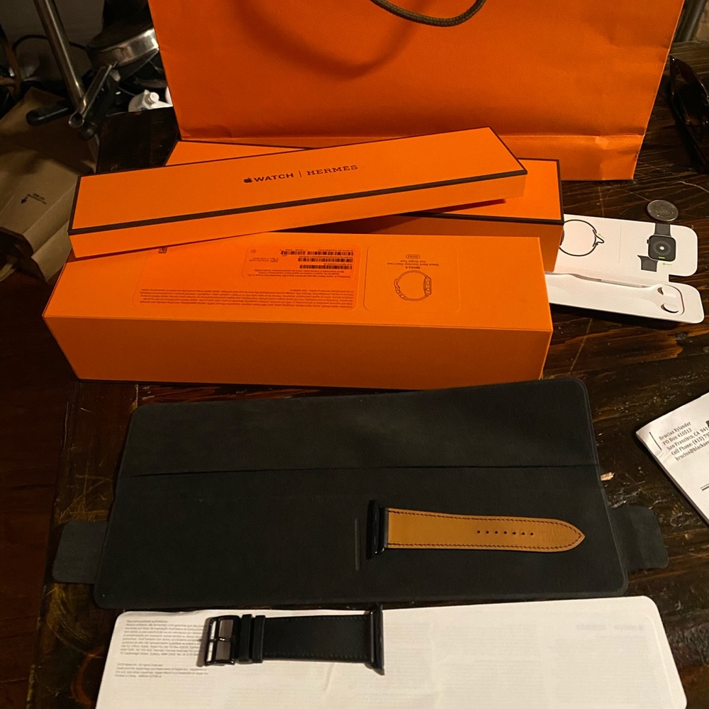 Apple Watchband Hermes black